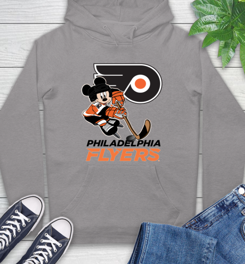NHL Philadelphia Flyers Mickey Mouse Disney Hockey T Shirt Hoodie 6