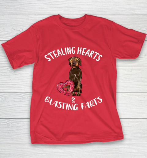 Stealing Hearts Blasting Farts Wirehaired Pointing Griffon Youth T-Shirt 7