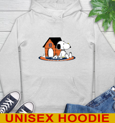 MLB Baseball Detroit Tigers Snoopy The Peanuts Movie Shirt Hoodie