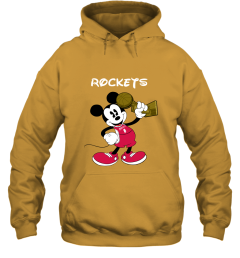 Mickey Houston Rockets Hoodie