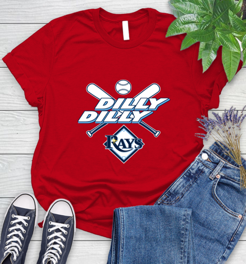 MLB Tampa Bay Rays Dilly Dilly Baseball Sports Women's T-Shirt 9