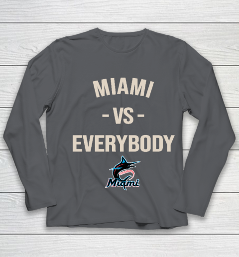 Miami Marlins Vs Everybody Youth Long Sleeve 6