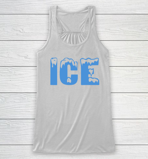 Funny Fire and Ice Costume Halloween Family Matching Racerback Tank