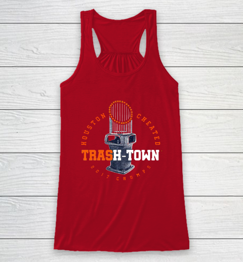 Trash Town Houston Cheated Racerback Tank 4
