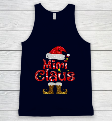 Funny Santa Mimi Claus Merry Christmas Tank Top 2