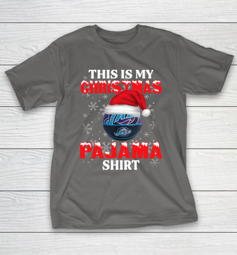 Utah Jazz This Is My Christmas Pajama Shirt NBA T-Shirt 8