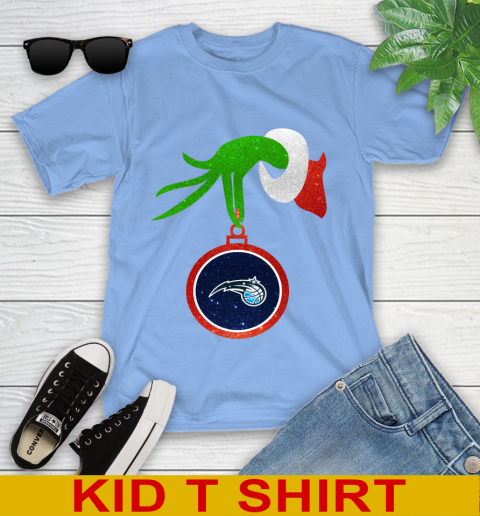 Orlando Magic Grinch Merry Christmas NBA Basketball Youth T-Shirt 11