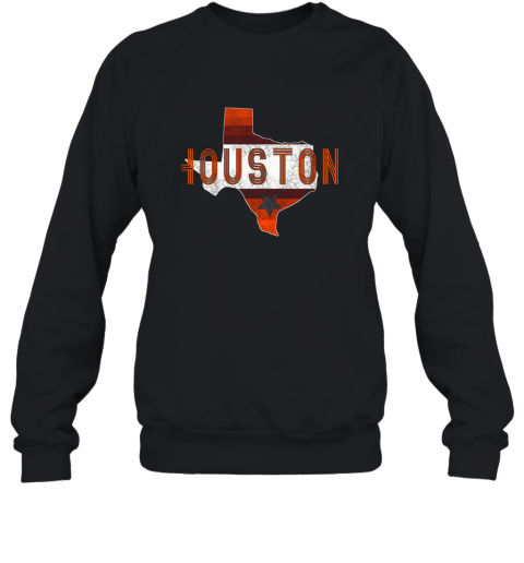 New Houston Retro Baseball Shirt  Vintage Houston Baseball Sweatshirt