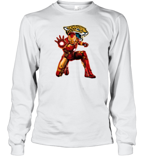 NFL Iron Man Jacksonville Jaguars Long Sleeve T-Shirt - Rookbrand