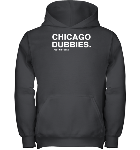 Obvious Shirts Chicago Dubbies Justin Steele Youth Hoodie