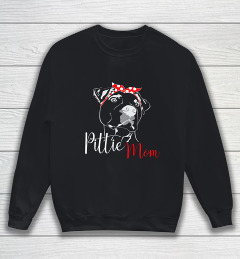 Dog Mom Shirt Pittie Mom T Shirt American Pitbull Shirt Dog Lover Sweatshirt