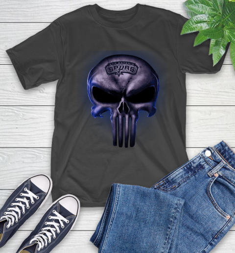 spurs skull shirt