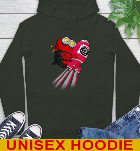 NBA Basketball Toronto Raptors Deadpool Minion Marvel Shirt Hoodie 12