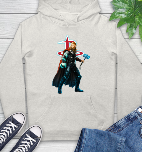 NBA Thor Avengers Endgame Basketball Houston Rockets Hoodie 12