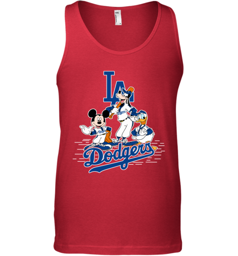 MLB Los Angeles Dodgers Mickey Mouse Donald Duck Goofy Baseball T Shirt -  Rookbrand