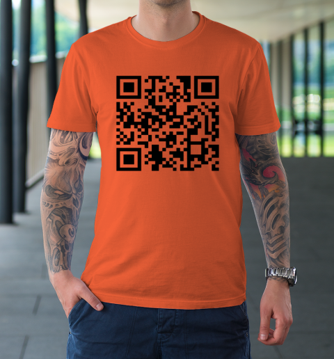 Trump Dance Troll QR Funny President Trump Dance Code T-Shirt 2