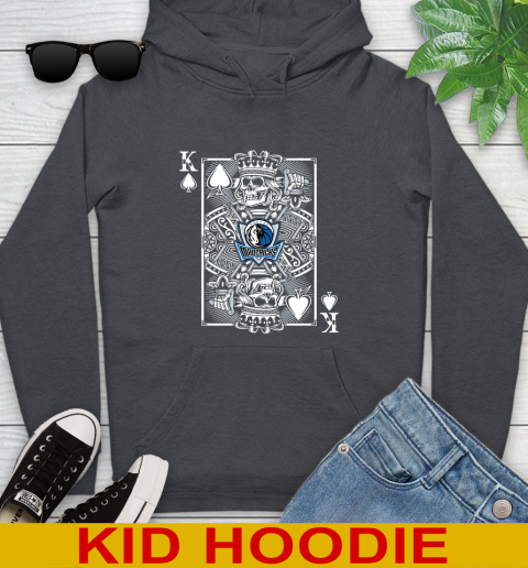 Dallas Mavericks NBA Basketball The King Of Spades Death Cards Shirt Youth Hoodie 9