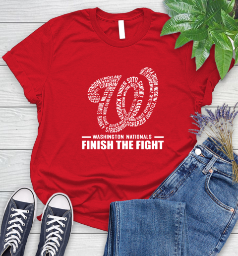 nationals t shirt women's