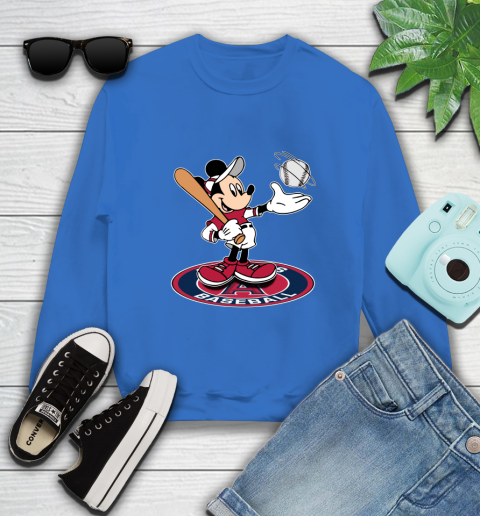 MLB Baseball Los Angeles Angels Cheerful Mickey Disney Shirt Sweatshirt 9