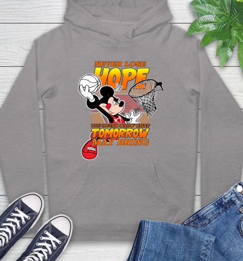 Chicago Bulls NBA Basketball Mickey Disney Never Lose Hope Hoodie 6