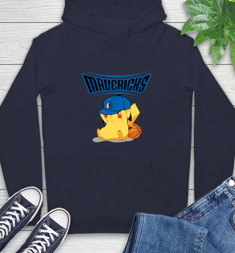NBA Pikachu Basketball Sports Dallas Mavericks Hoodie 4