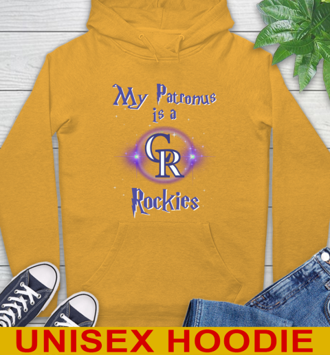 MLB Baseball Harry Potter My Patronus Is A Colorado Rockies Hoodie 2