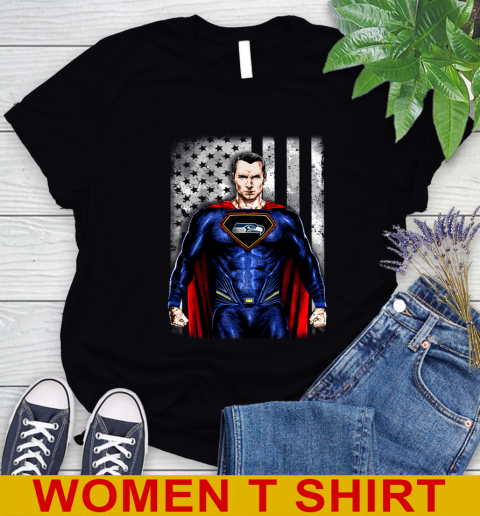 Seattle seahawks on sale superman shirt