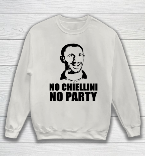 No Chiellini, No Party Italia Champion Euro Player Sweatshirt 8