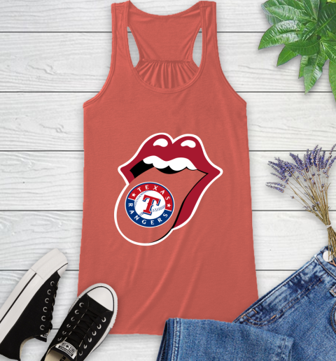 Texas Rangers MLB Baseball Lips I Root For My Team Adoring Fan 40