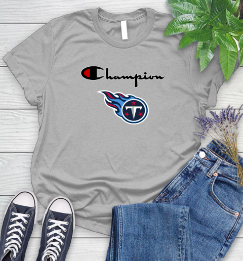 NFL Football Tennessee Titans Champion Shirt Women's T-Shirt 3