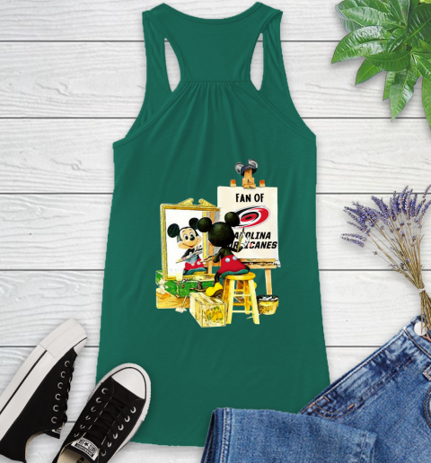NHL Hockey Carolina Hurricanes Mickey Drawing Shirt 40