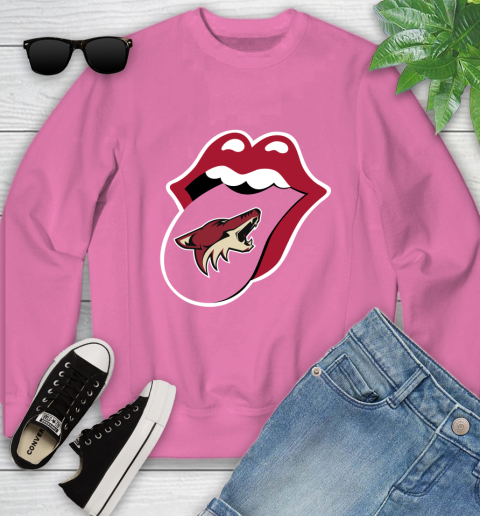 Arizona Coyotes NHL Hockey Lips I Root For My Team Adoring Fan 121