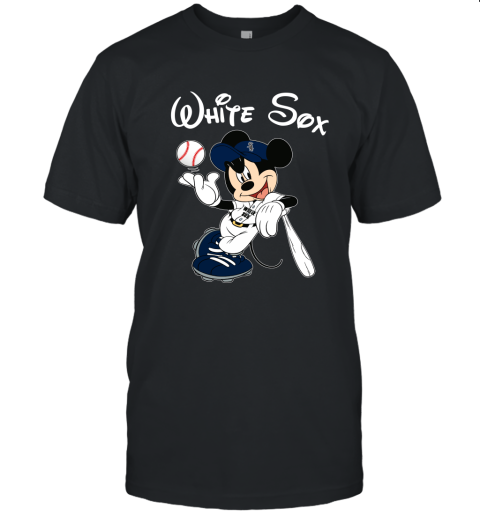 Baseball Mickey Team Chicago White Sox Unisex Jersey Tee