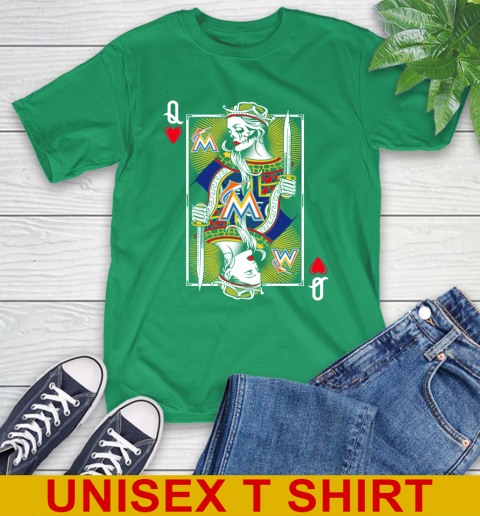 MLB Baseball Miami Marlins The Queen Of Hearts Card Shirt T-Shirt 7