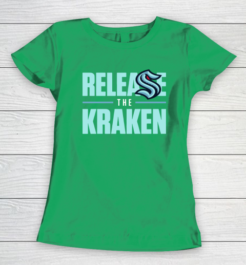 Release The Kraken T Shirt – Seattle Kraken Women's T-Shirt 5