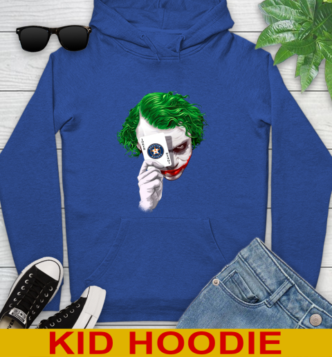 Houston Astros MLB Baseball Joker Card Shirt Youth Hoodie 10