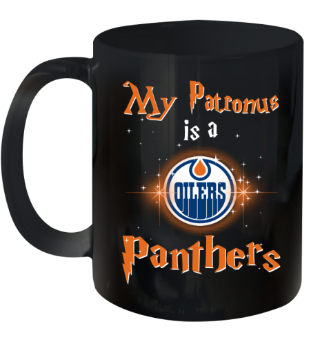 NHL Hockey Harry Potter My Patronus Is A Edmonton Oilers Ceramic Mug 11oz