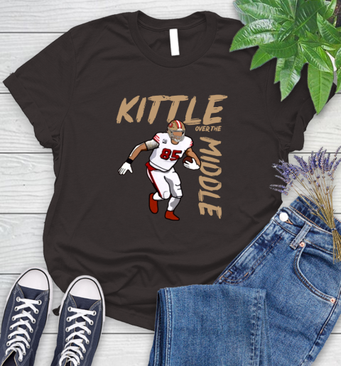 George Kittle Kittle Over the Middle San Francisco Shirt 97