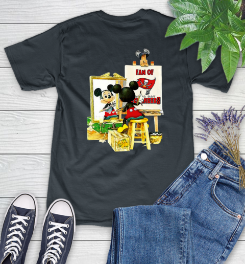 NFL Football Tampa Bay Buccaneers Mickey Drawing Shirt 87