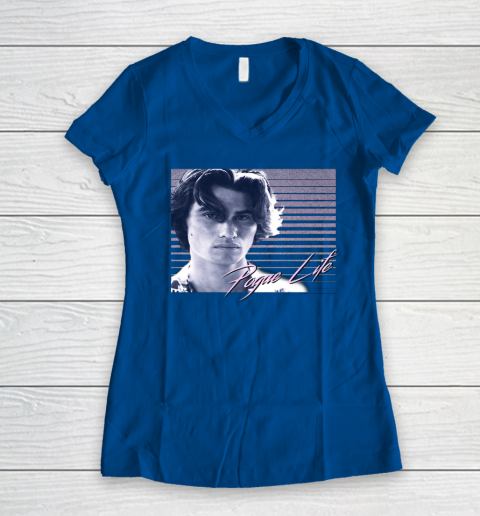 Outer Banks John B Pogue Life Women's V-Neck T-Shirt 7