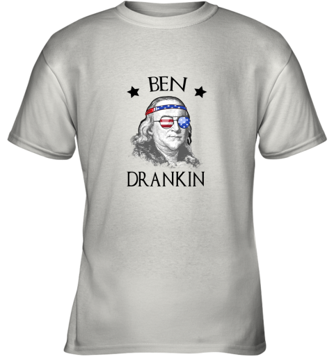 Day 4th Of July Ben Drankin Benjamin Franklin Youth T-Shirt
