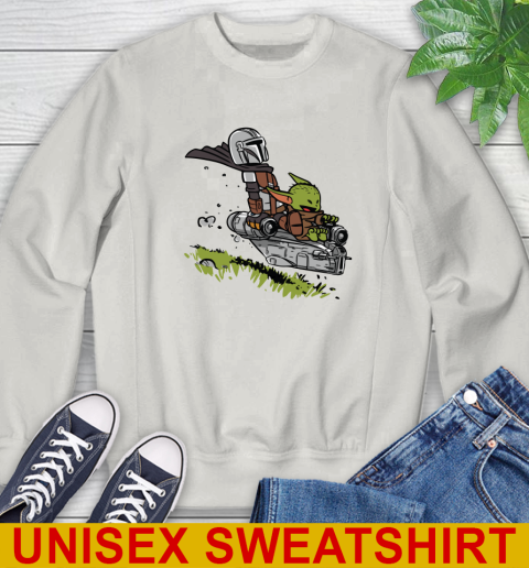 Baby Yoda and Mando Shirt 36