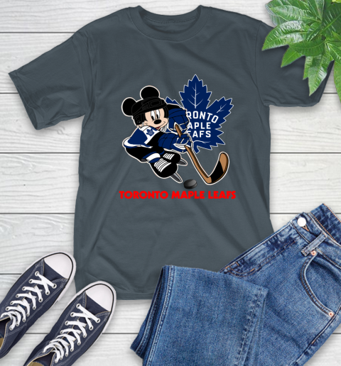 NHL Toronto Maple Leafs Mickey Mouse Disney Hockey T Shirt T-Shirt 21