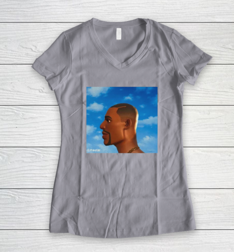 Fortnite Drake Women's V-Neck T-Shirt 2