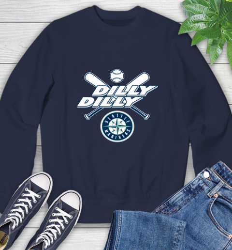 MLB Seattle Mariners Dilly Dilly Baseball Sports Sweatshirt 3