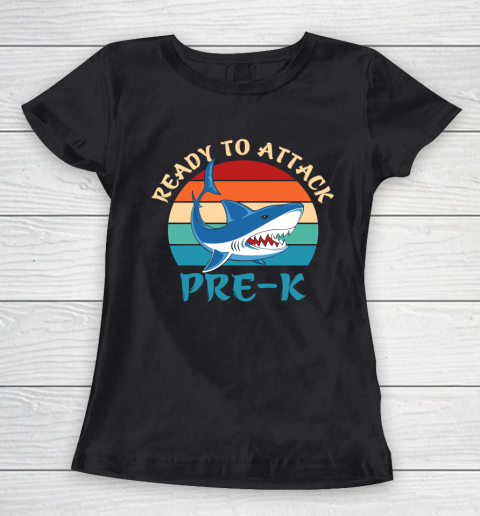 Back To School Shirt Ready to attack Pre K Women's T-Shirt