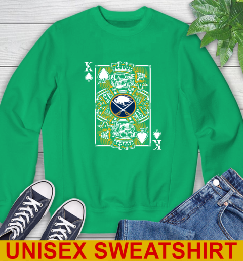 Buffalo Sabres NHL Hockey The King Of Spades Death Cards Shirt Sweatshirt 8