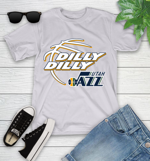 NBA Utah Jazz Dilly Dilly Basketball Sports Youth T-Shirt 16
