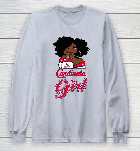 St.Louis Cardinalss Girl MLB Long Sleeve T-Shirt 6