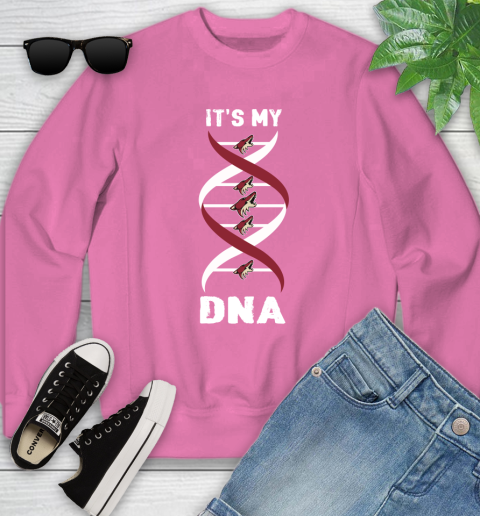 Arizona Coyotes NHL Hockey It's My DNA Sports Youth Sweatshirt 6
